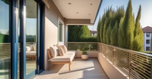 Dobudowa balkonu w domu jednorodzinnym: pozwolenie i słupy