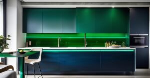 Lacobel w kuchni: Modny design i łatwe czyszczenie!