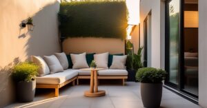 Mały taras przy domu: jak stworzyć wymarzoną przestrzeń?