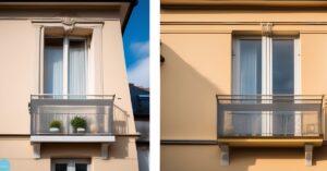 Balkon francuski przed czy po elewacji: Kiedy montować?