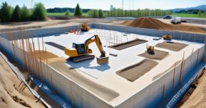 Wykonanie płyty fundamentowej: od wykopu do solidnego fundamentu.