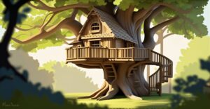 Domek na drzewie projekt: zbuduj raj dla dzieci!